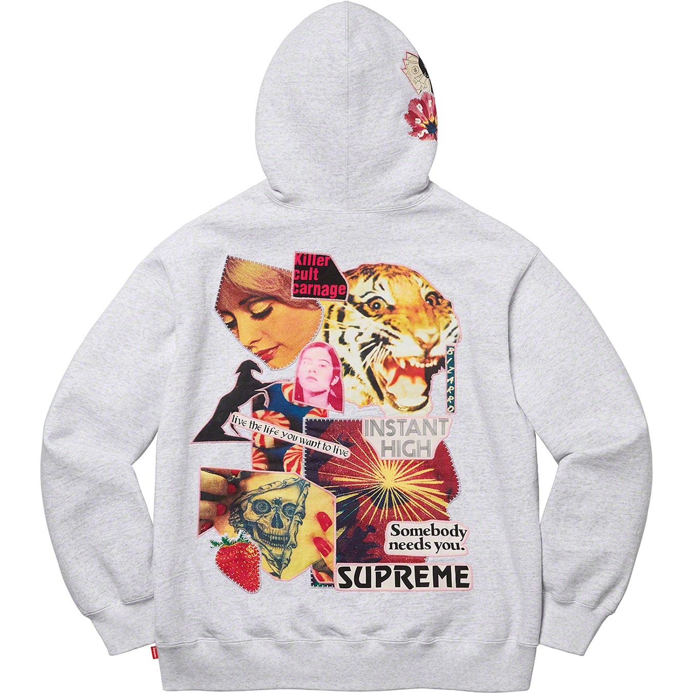 Instant High Patches Hooded Sweatshirt view 2